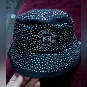 bebe | Accessories | Bebe Black Sparkle Embellished Hatbrand  display picture 1